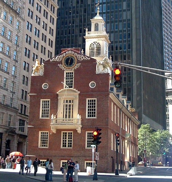 Boston Old State House Front