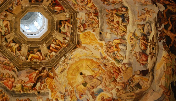 Florence Duomo ceiling wide (www.free-city-guides.com)