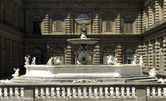 Florence Boboli Gardens Fountain by Adrian Boughey