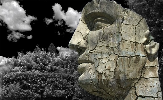 Florence Boboli Gardens Head by Adrian Boughey