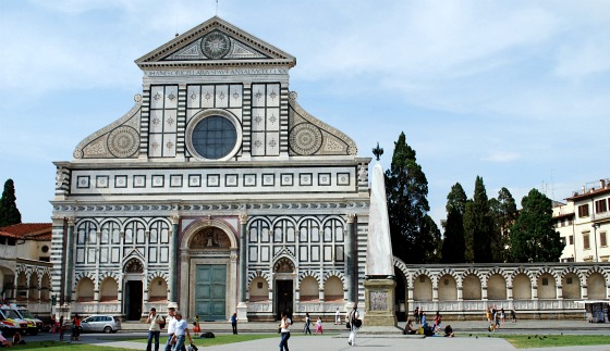 Florence Santa Maria Novella front (www.free-city-guides.com)