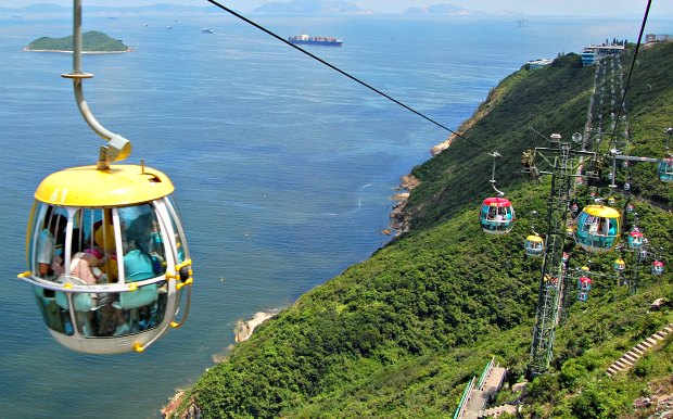 Hong Kong Ocean Park Cable Cars