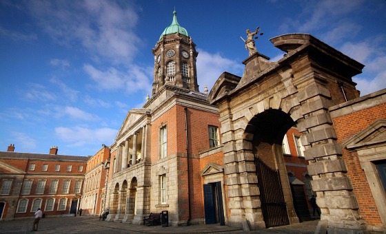 Dublin Castle from the side