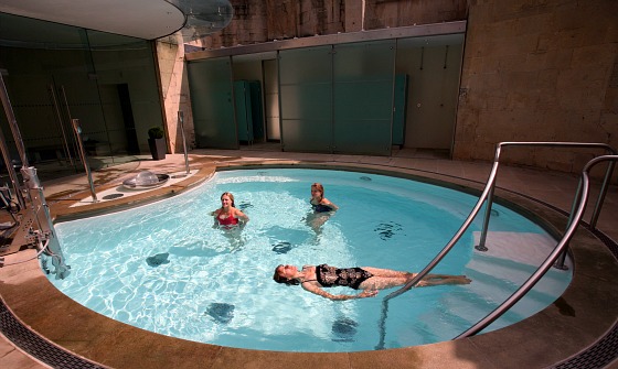 Bath Thermae Cross Pool Matt Cardy