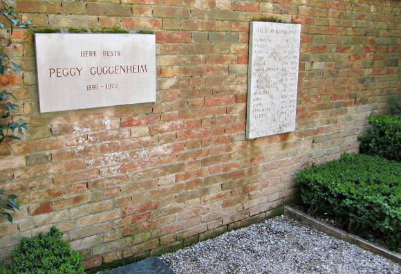 Venice Guggenheim Grave