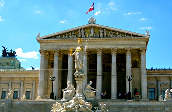 Vienna ring boulevard parliament Vienna ring boulevard parliament