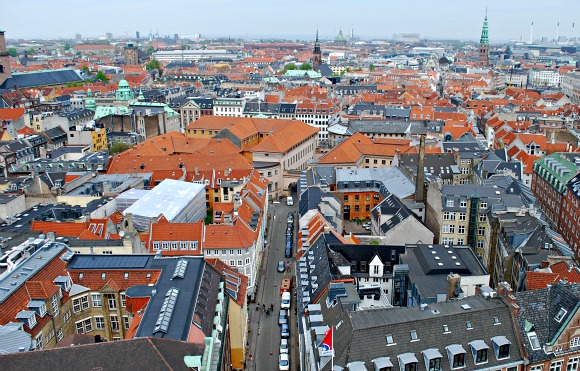 Copenhagen City Hall Tower view (www.free-city-guides.com)