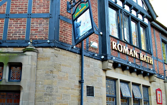 York Roman Bath pub exterior (www.free-city-guides.com)