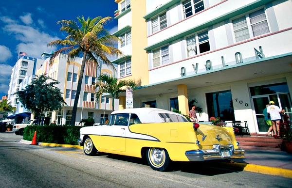 Miami South Beach Art deco