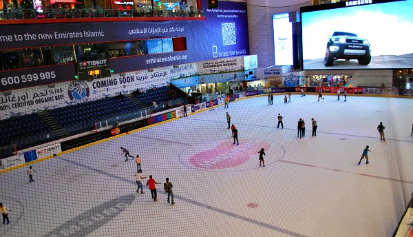 Dubai Mall Ice Rink