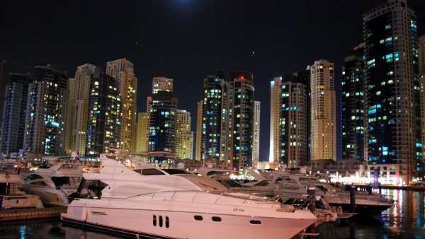 Dubai Marina night