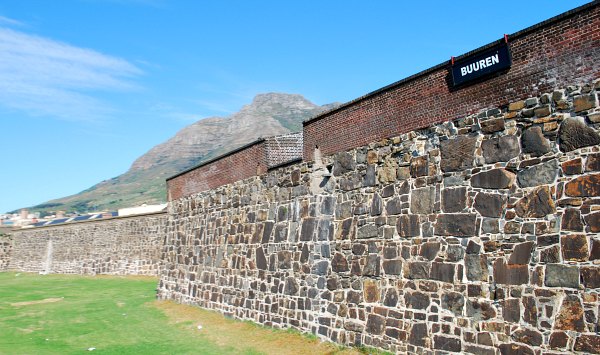 Cape Town Castle of Good Hope wall