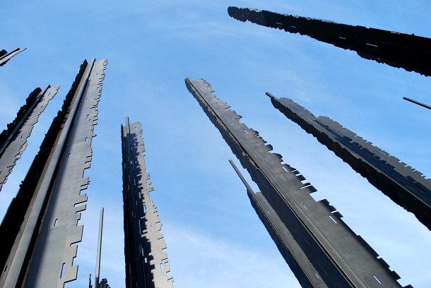 Nelson Mandela Capture Site metal rods