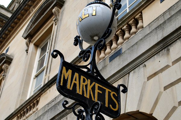 Bath Guildhall Market Sign