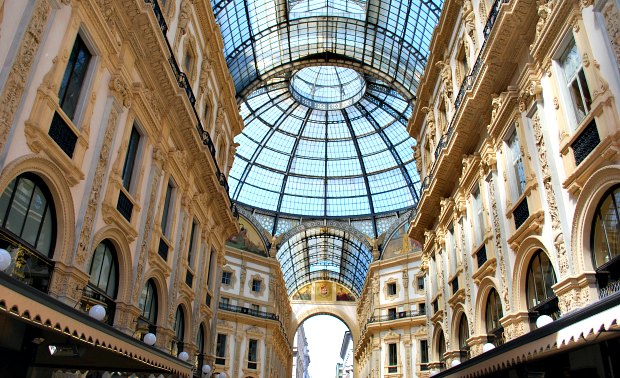 Milan Galleria Vittorio Emanuele Through