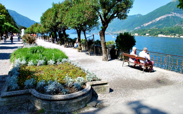 Como Bellagio gardens