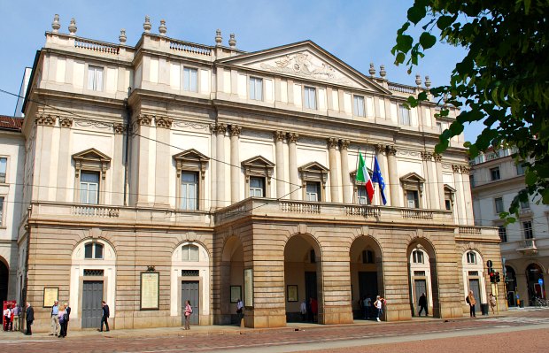 Milan La Scala Exterior