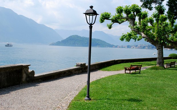 Como Tremezzo public gardens