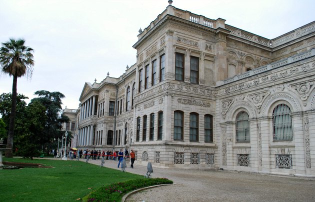 Istanbul Dolmabahce Palace Exterior