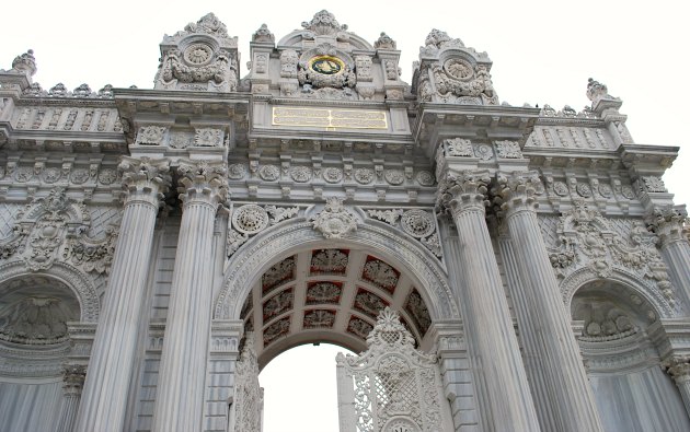 Istanbul Dolmabahçe Palace Entrance Gate