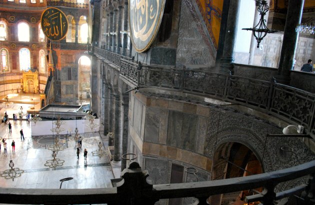 Istanbul Hagia Sophia floor