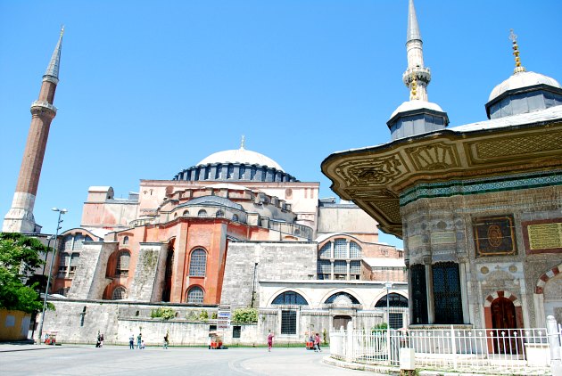 Istanbul Hagia Sophia side view