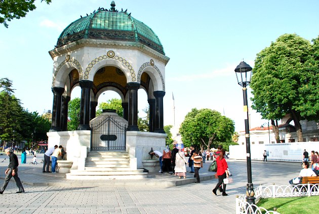 Istanbul Sultanahmet Square Ablution area