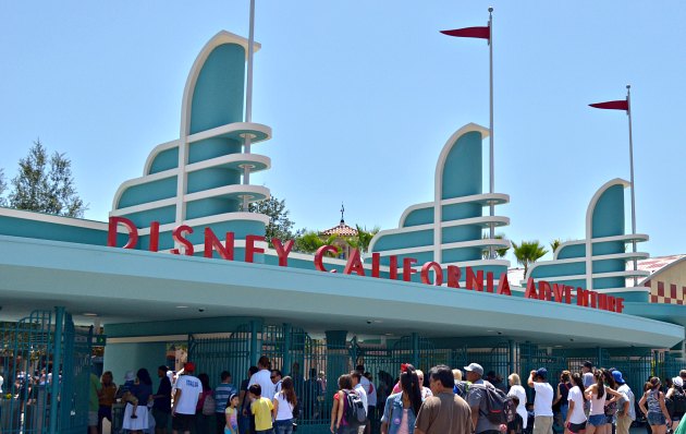 Los Angeles Disney California Adventure Entrance