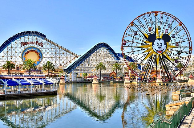 Los Angeles disney paradise pier