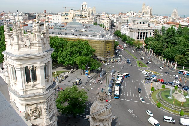 Madrid City Hall View