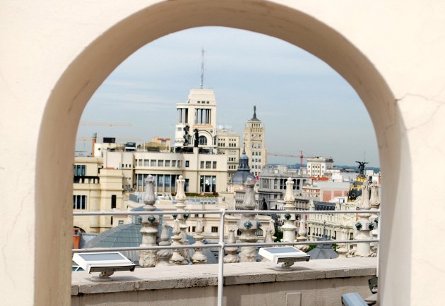 Madrid City Hall Roof Arch