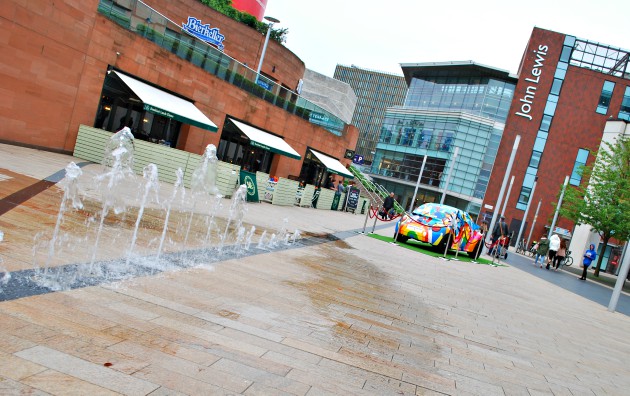 Liverpool One Fountain