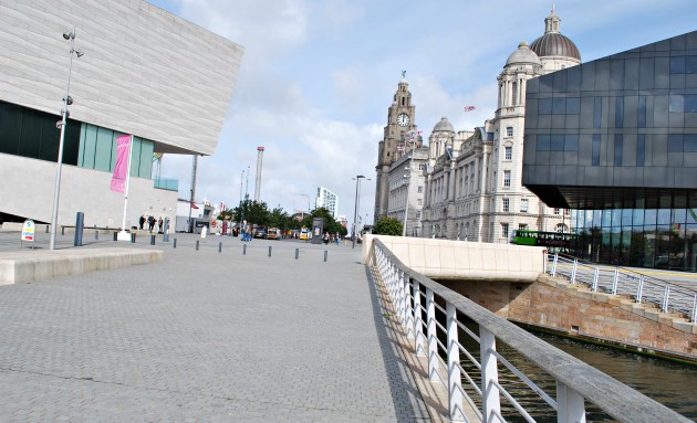 Liverpool Waterfront Museum and Liver Building