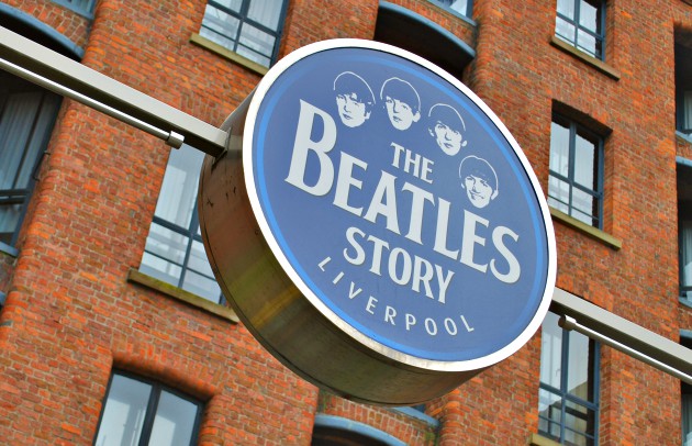 Liverpool Beatles Story Sign