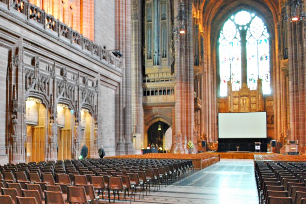 Liverpool Cathedral Chairs