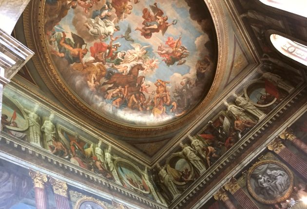 Oxford Blenheim Palace Ceiling