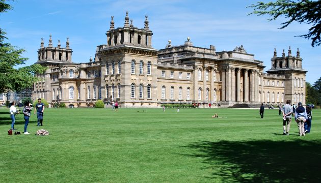 Oxford Blenheim Palace exterior