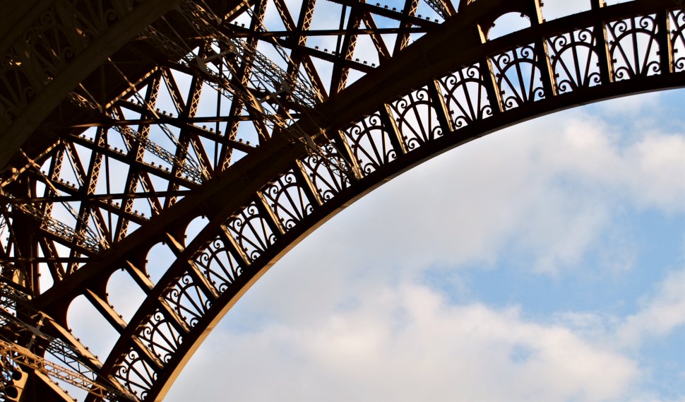 Paris Eiffel Tower Ironwork