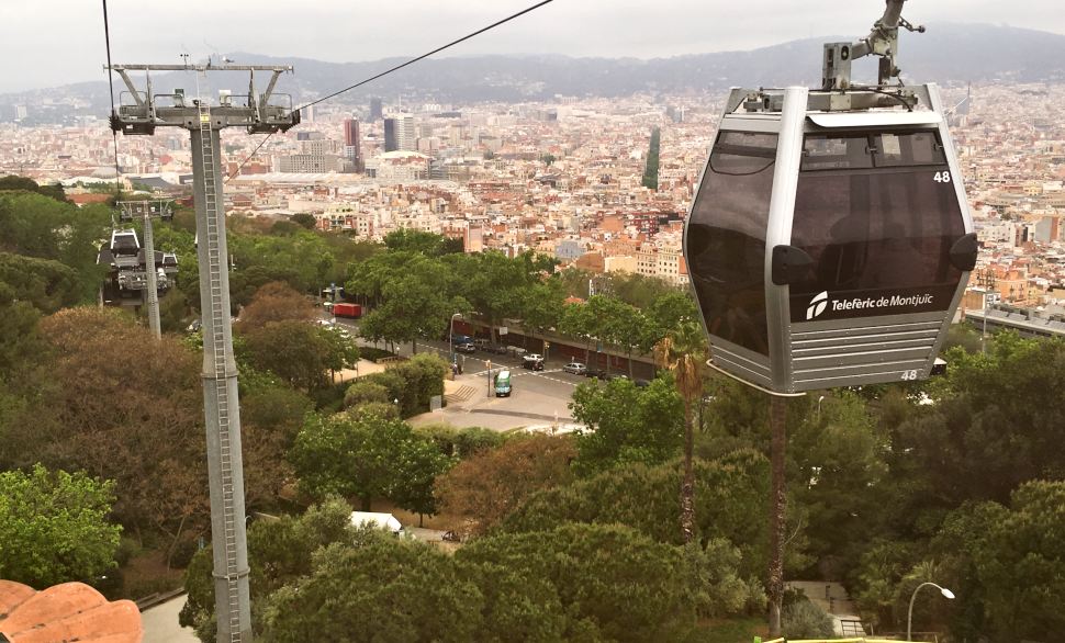 Barcelona Cable Car Cab