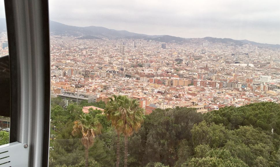 Barcelona Cable Car View