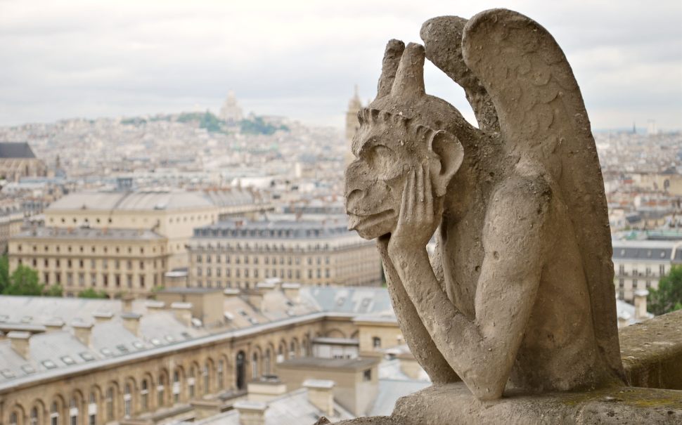 Paris Notre Dame Gargoyle New