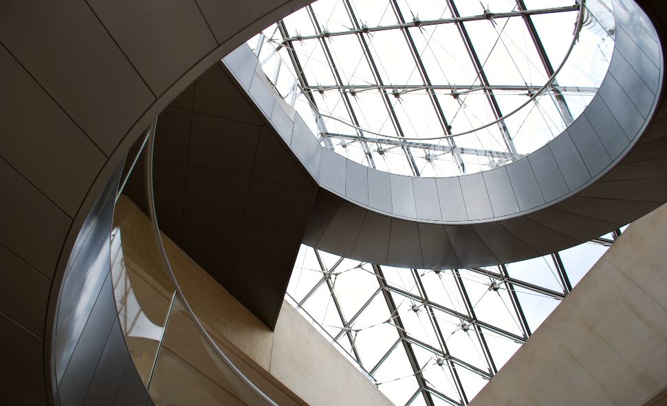 Paris Louvre Spiral Staircase