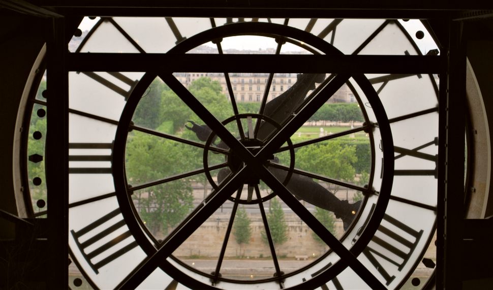 Paris Musee D'Orsay Clock New