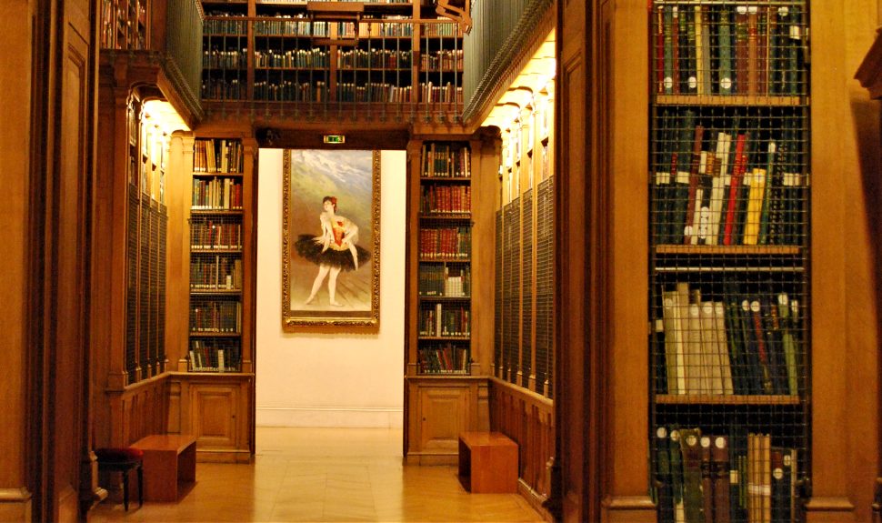 Paris Opera Garnier Library new