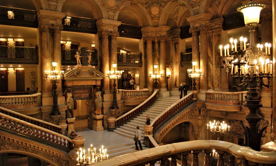 Paris Opera Garnier Stairs New