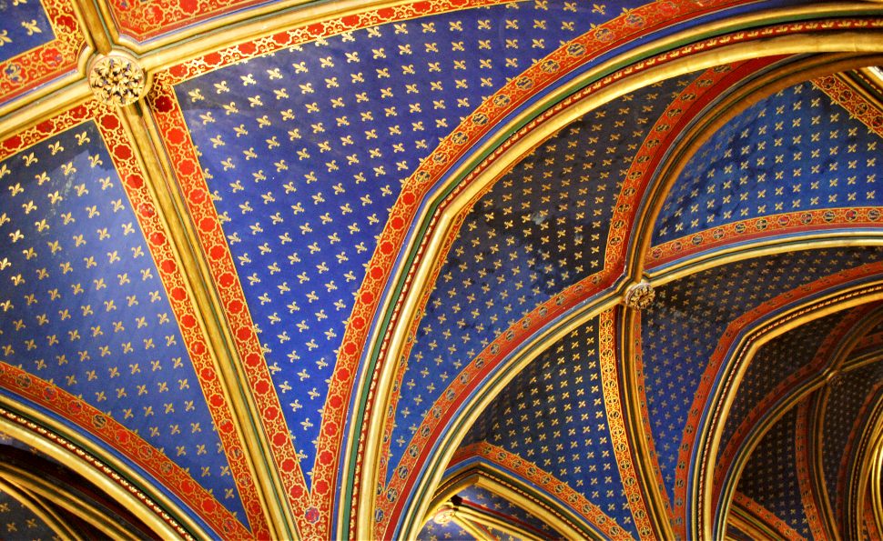 Paris Sainte Chapelle Ceiling