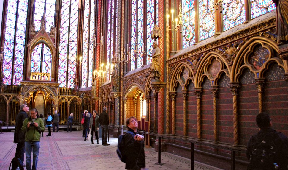 Paris Sainte Chapelle Interior