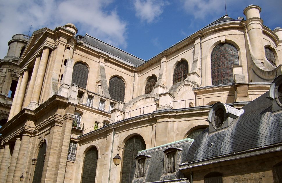 Paris St Sulpice Exterior New