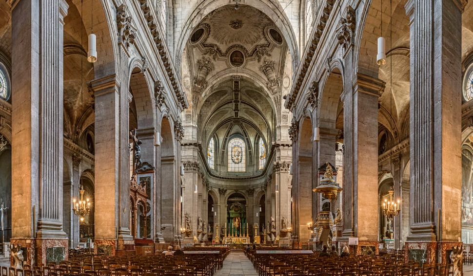 Paris St Sulpice Interior