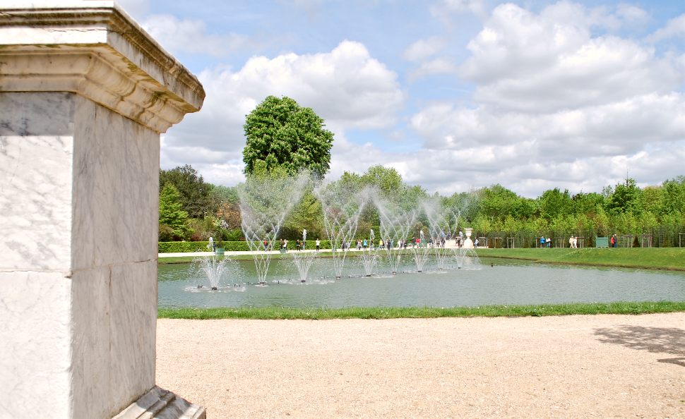 Paris Versailles Water Fountains New